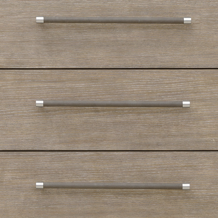 Anderson Park Moose Trail And Frontier Brown 5 Drawer Chest - P402124