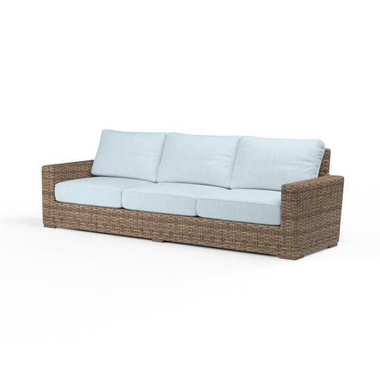 Havana Sofa in Canvas Skyline w/ Self Welt