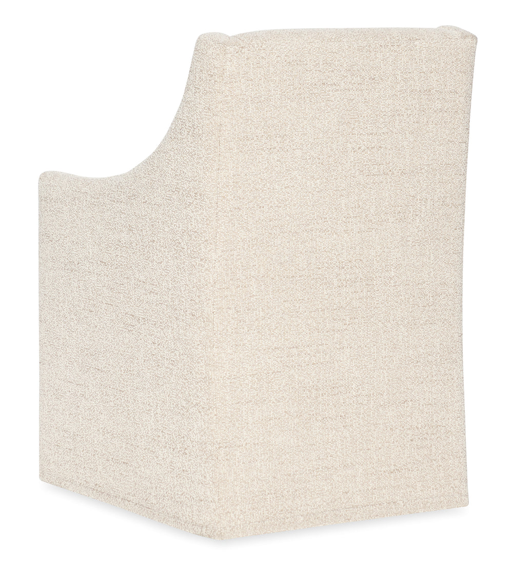 American Home Furniture Hooker Furniture Eleana Castered Arm Chair - Set of 2