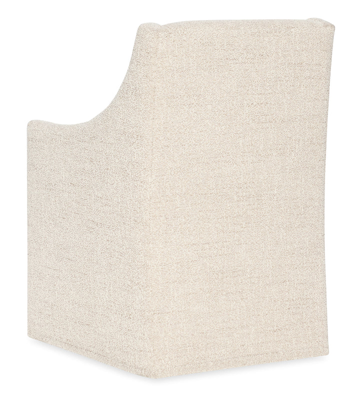 American Home Furniture Hooker Furniture Eleana Castered Arm Chair - Set of 2