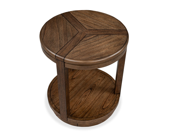 Connolly Brown Round End Table - T6499-05