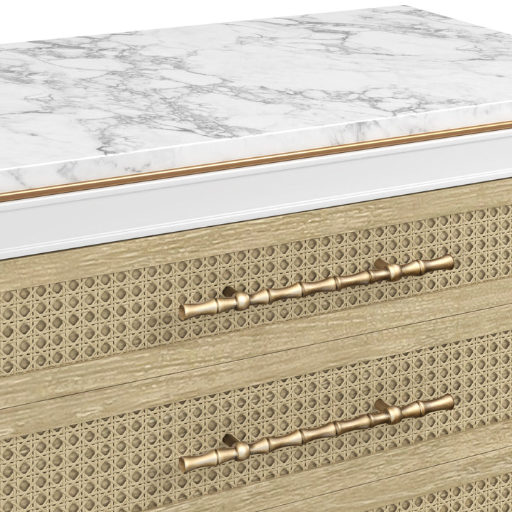 Eave Accent Chest-Uplifting White