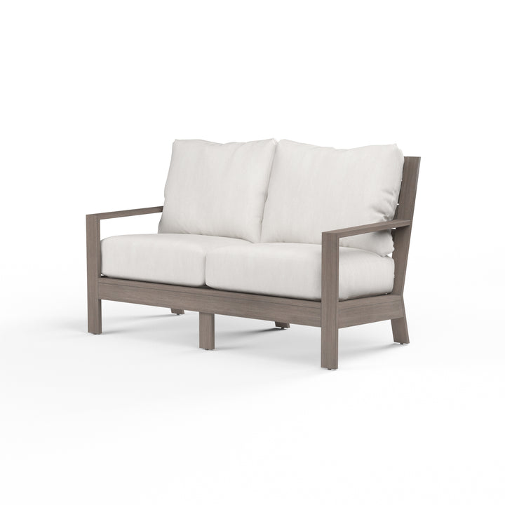 American Home Furniture | Sunset West - Laguna Loveseat in Canvas Flax, No Welt