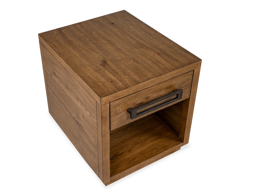 Marcel Brown Drawer End Table - T6378-03