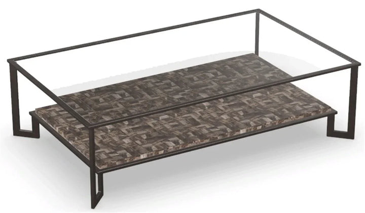 Dark Bronze Base / Blanck Onyx Shelf