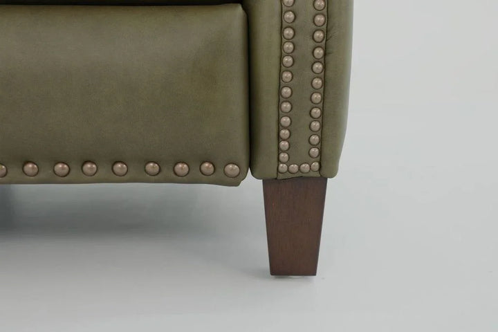 Melrose Push Thru The Arms Recliner