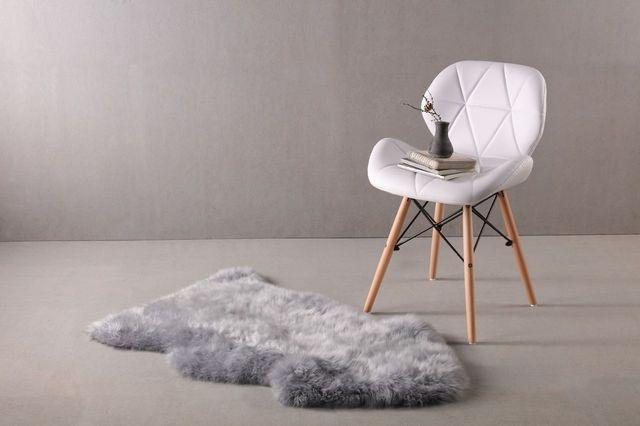 Long Wool Sheepskin Rug Single - AmericanHomeFurniture