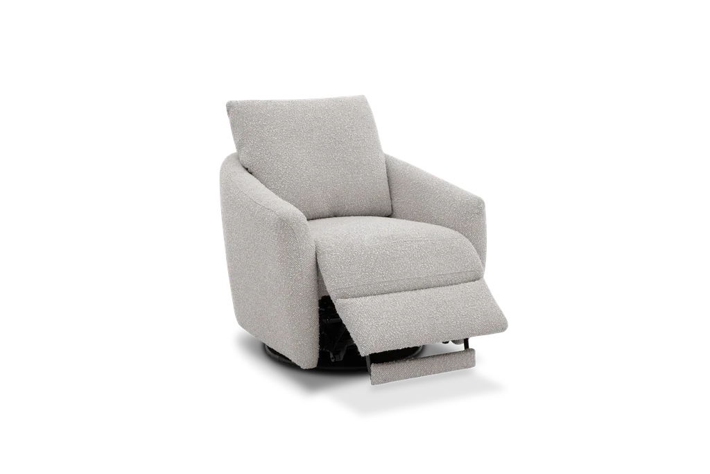 Morrow Single Power Swivel Chair w/Power Footrest Only