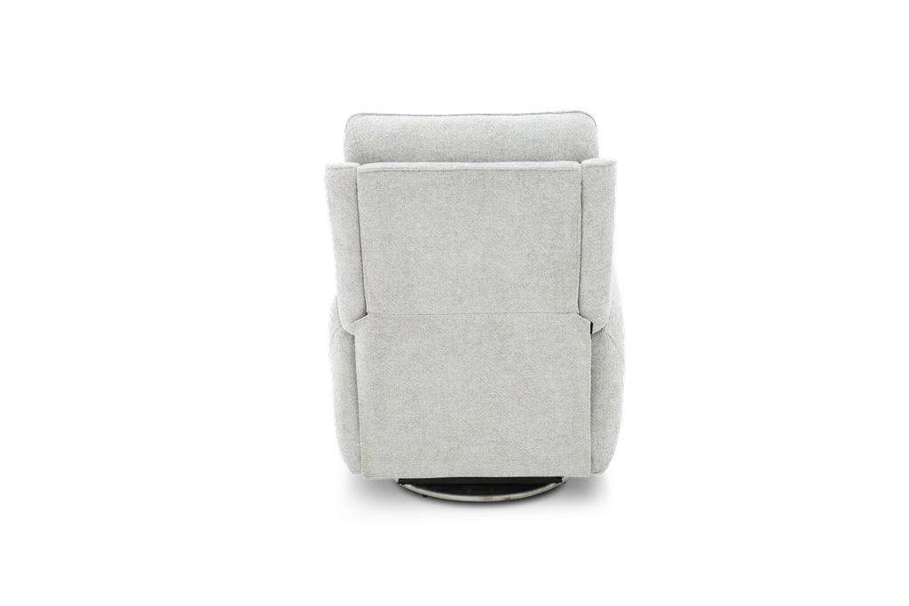 Maben Triple Power Swivel Recliner w/Power Recline, Power Head Rest & Power Lumbar