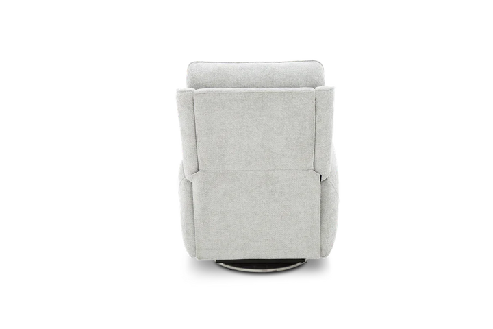 Maben Triple Power Swivel Recliner w/Power Recline, Power Head Rest & Power Lumbar