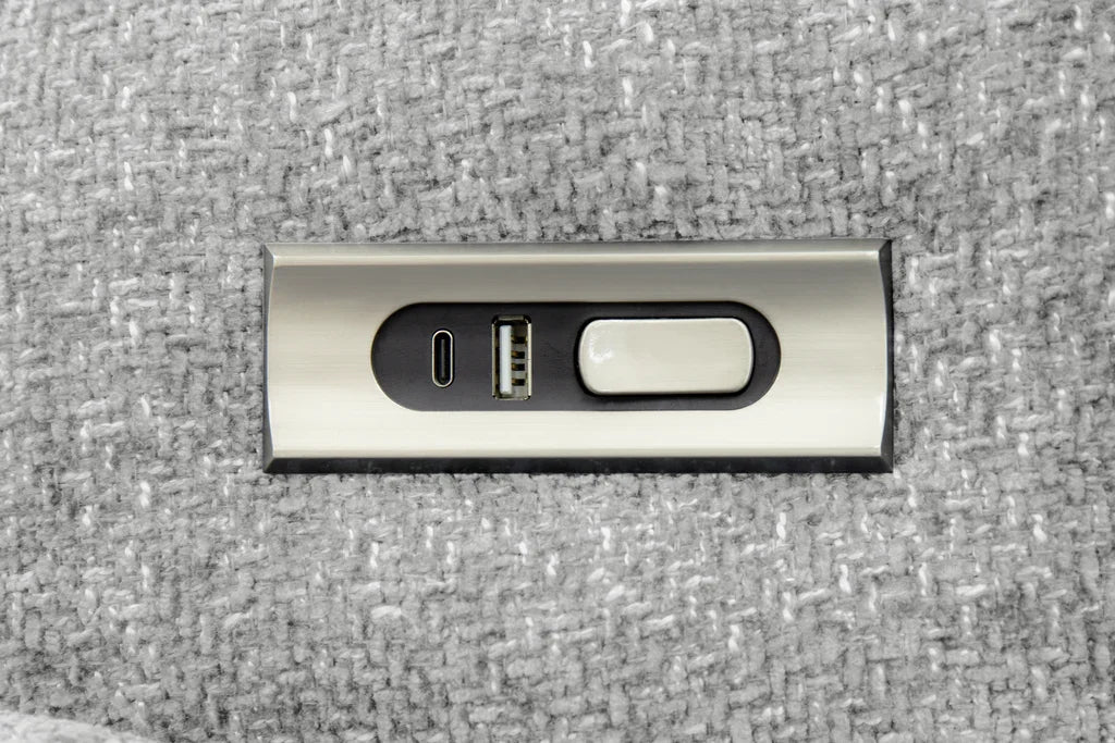 Millie Single Power Swivel Chair w/Power Footrest Only