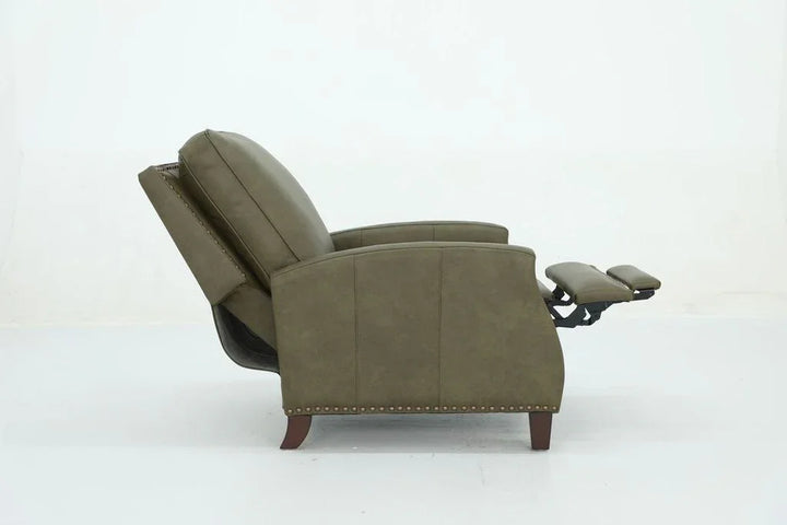 Melrose Push Thru The Arms Recliner