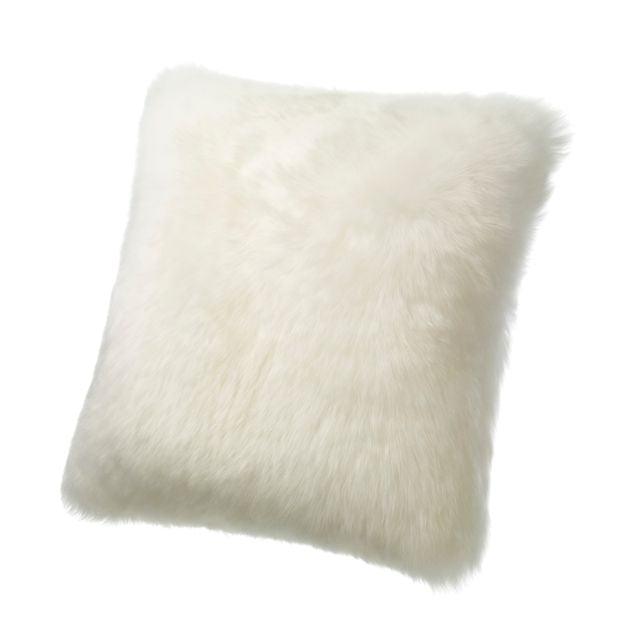 Longwool Sheepskin Square Cushion - AmericanHomeFurniture