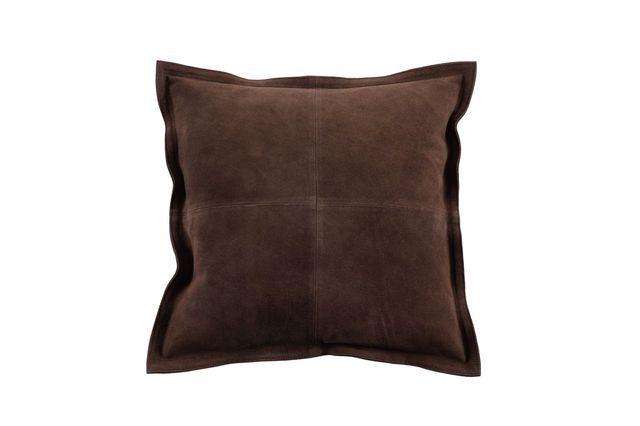 Suede Cowhide Square Cushion - AmericanHomeFurniture
