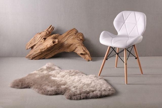 Long Wool Sheepskin Rug Single - AmericanHomeFurniture