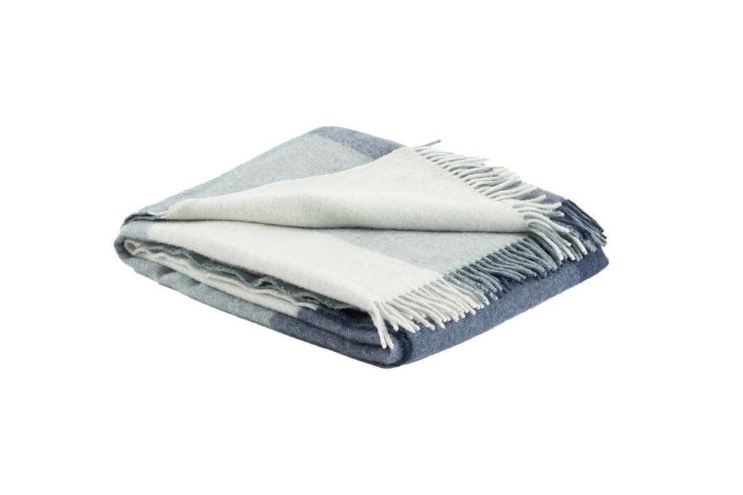 Hattavik Recycled Wool and Alpaca Plaid Throw - AmericanHomeFurniture