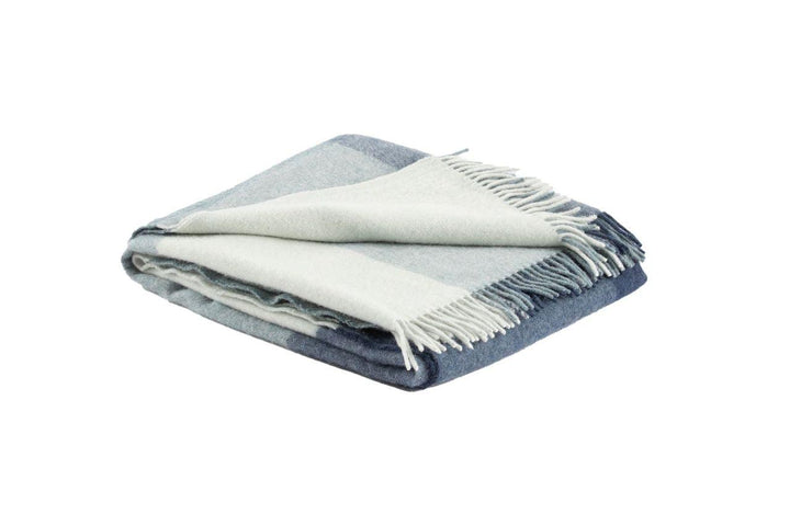 Hattavik Recycled Wool and Alpaca Plaid Throw - AmericanHomeFurniture