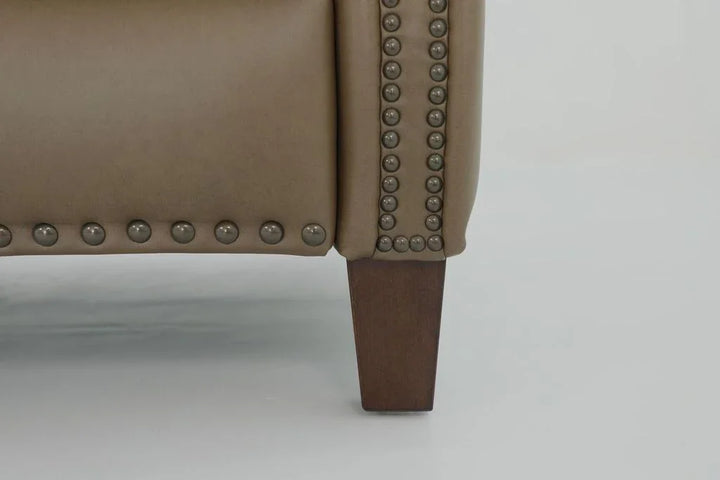 Melrose Push Thru The Arms Recliner