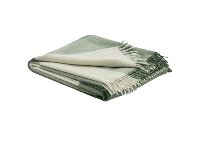 Hattavik Recycled Wool and Alpaca Plaid Throw - AmericanHomeFurniture