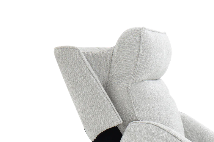 Maben Triple Power Swivel Recliner w/Power Recline, Power Head Rest & Power Lumbar