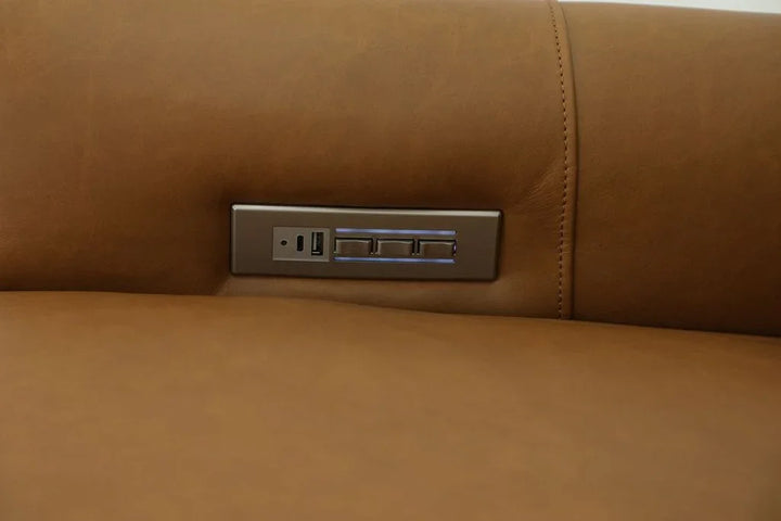 Gabby Power Recliner w/Power Head Rest & Power Lumbar