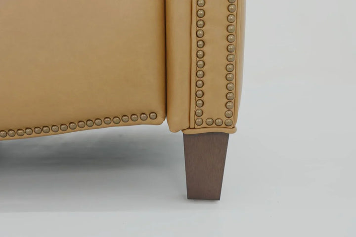 Meade Push Thru The Arms Recliner