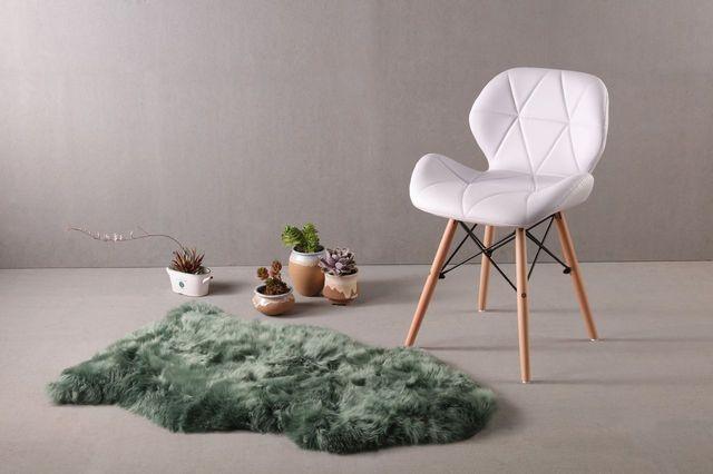 Long Wool Sheepskin Rug Single - AmericanHomeFurniture