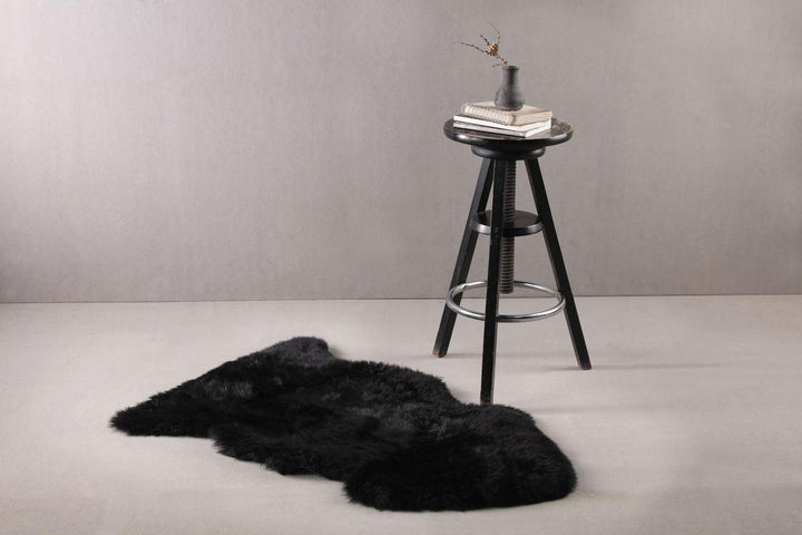 Long Wool Sheepskin Rug Single - AmericanHomeFurniture