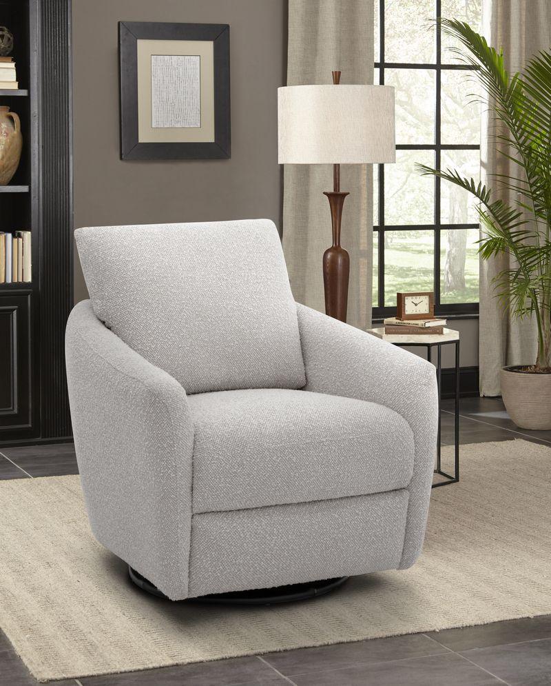 Morrow Single Power Swivel Chair w/Power Footrest Only