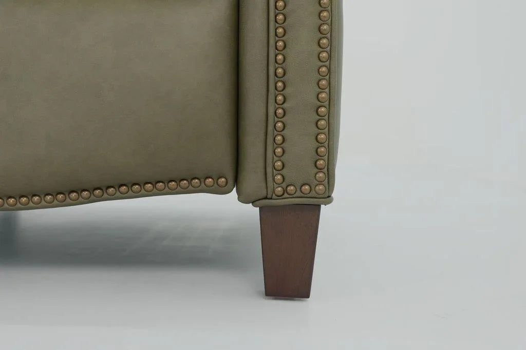 Meade Push Thru The Arms Recliner