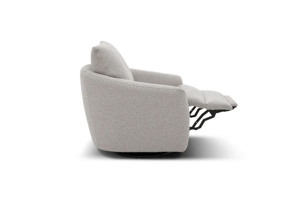 Morrow Single Power Swivel Chair w/Power Footrest Only