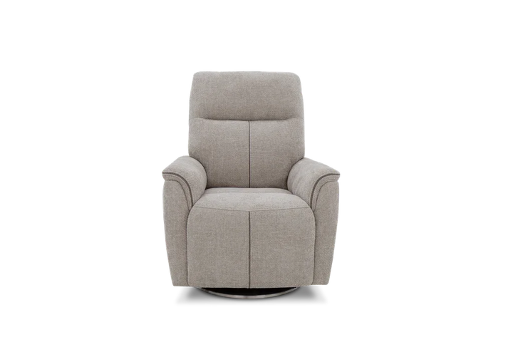 Mable Triple Power Swivel Recliner w/Power Recline, Power Head Rest & Power Lumbar