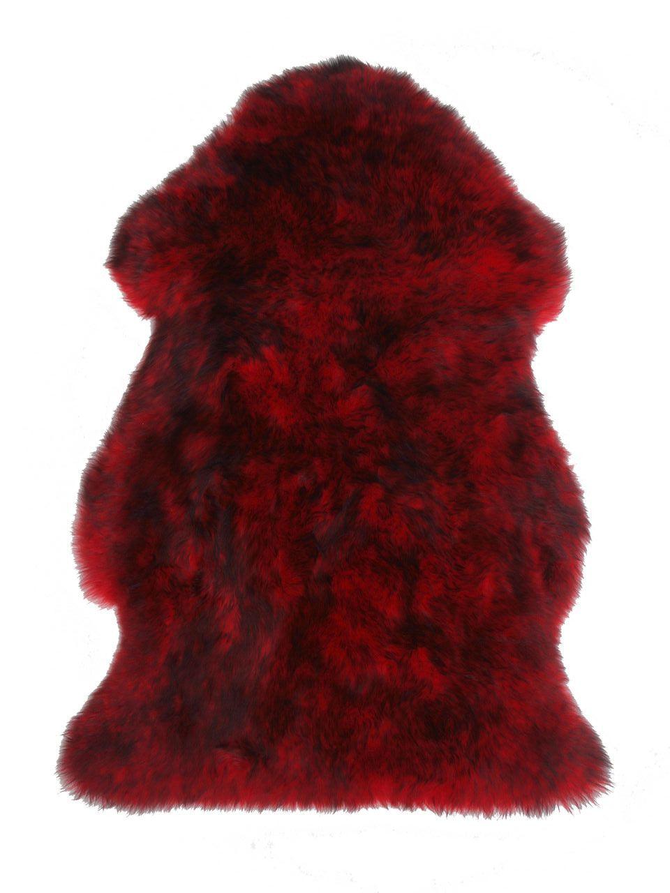 Long Wool Sheepskin Rug Single - AmericanHomeFurniture