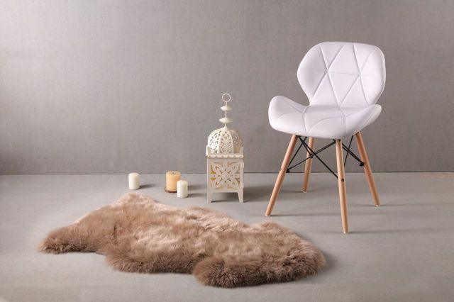 Long Wool Sheepskin Rug Single - AmericanHomeFurniture