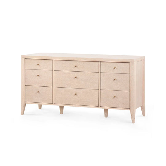 Villa and House Paola Extra Large 9-Drawer DRESSERS