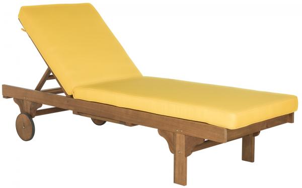 NEWPORT CHAISE LOUNGE CHAIR WITH SIDE TABLE