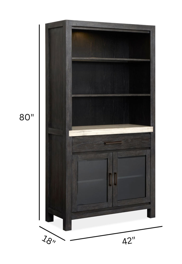 Plum Creek Ravenwood Black Display Cabinet - D5990-08