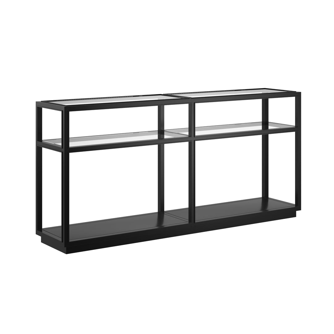 Glaze Console Table-Onyx