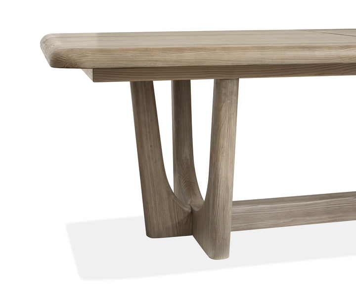 Braelyn Dorian Grey Extendable Trestle Dining Table - D5874-21