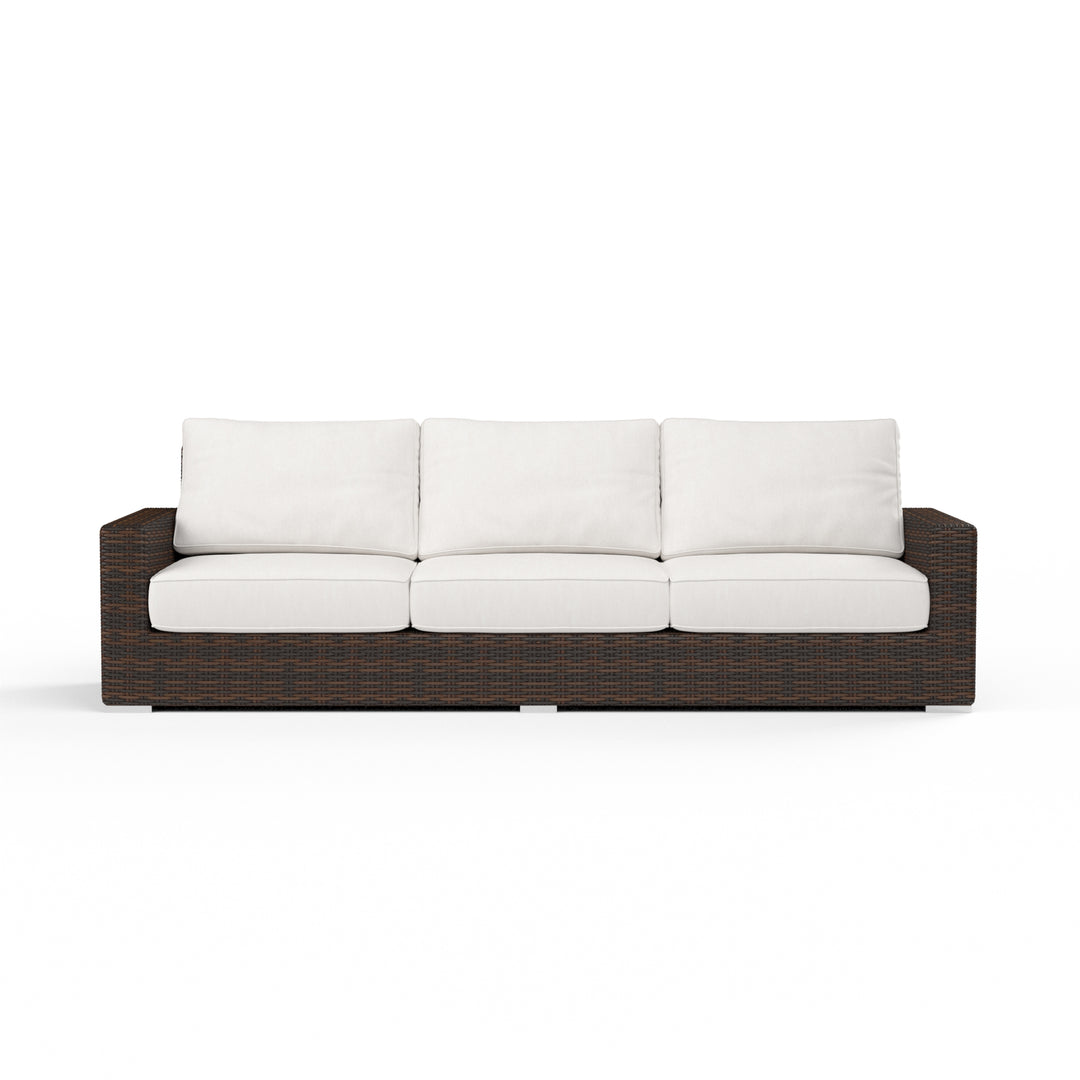 American Home Furniture | Sunset West - Montecito Sofa in Canvas Flax w/ Self Welt