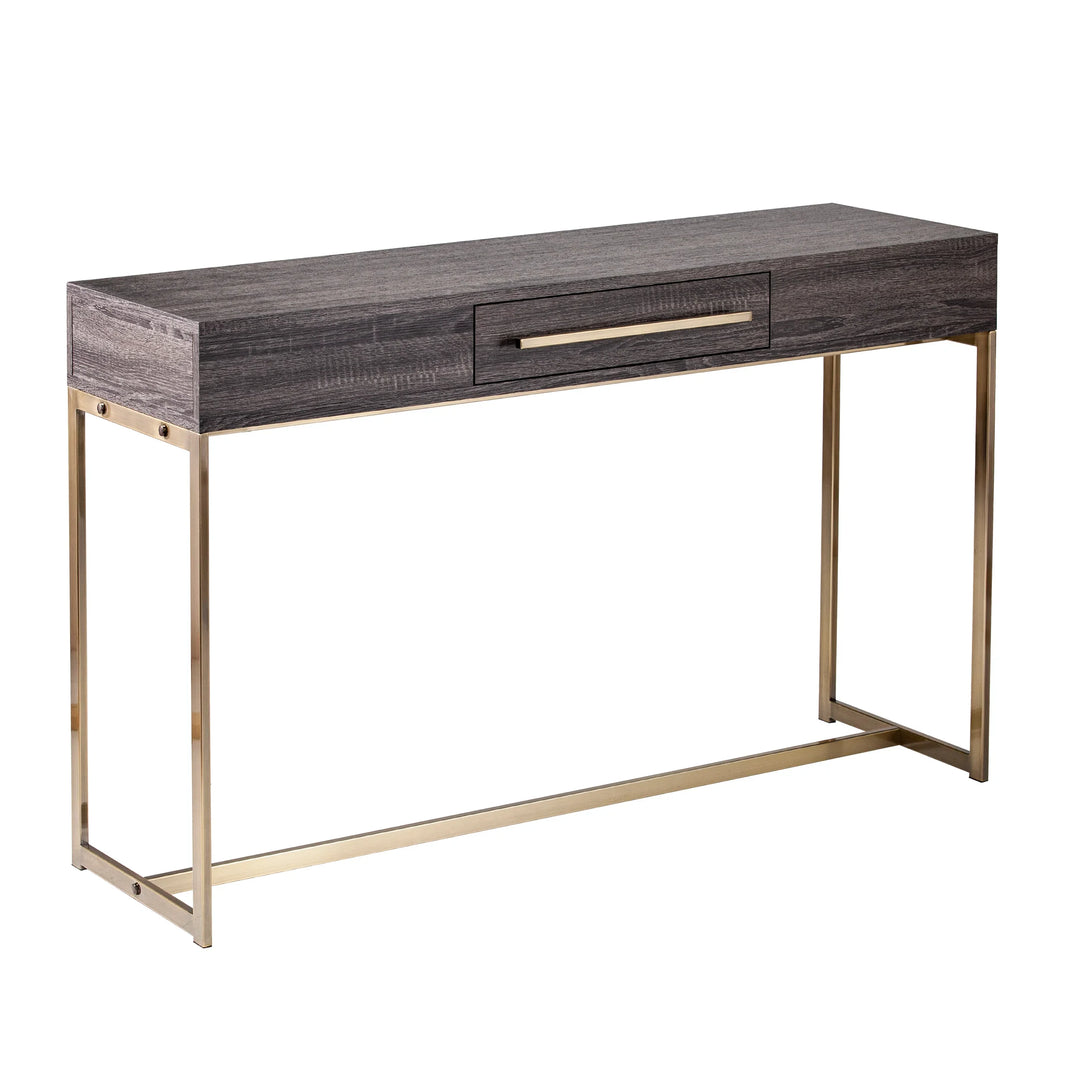 Akmonton Long Console Table w/ Storage - AmericanHomeFurniture