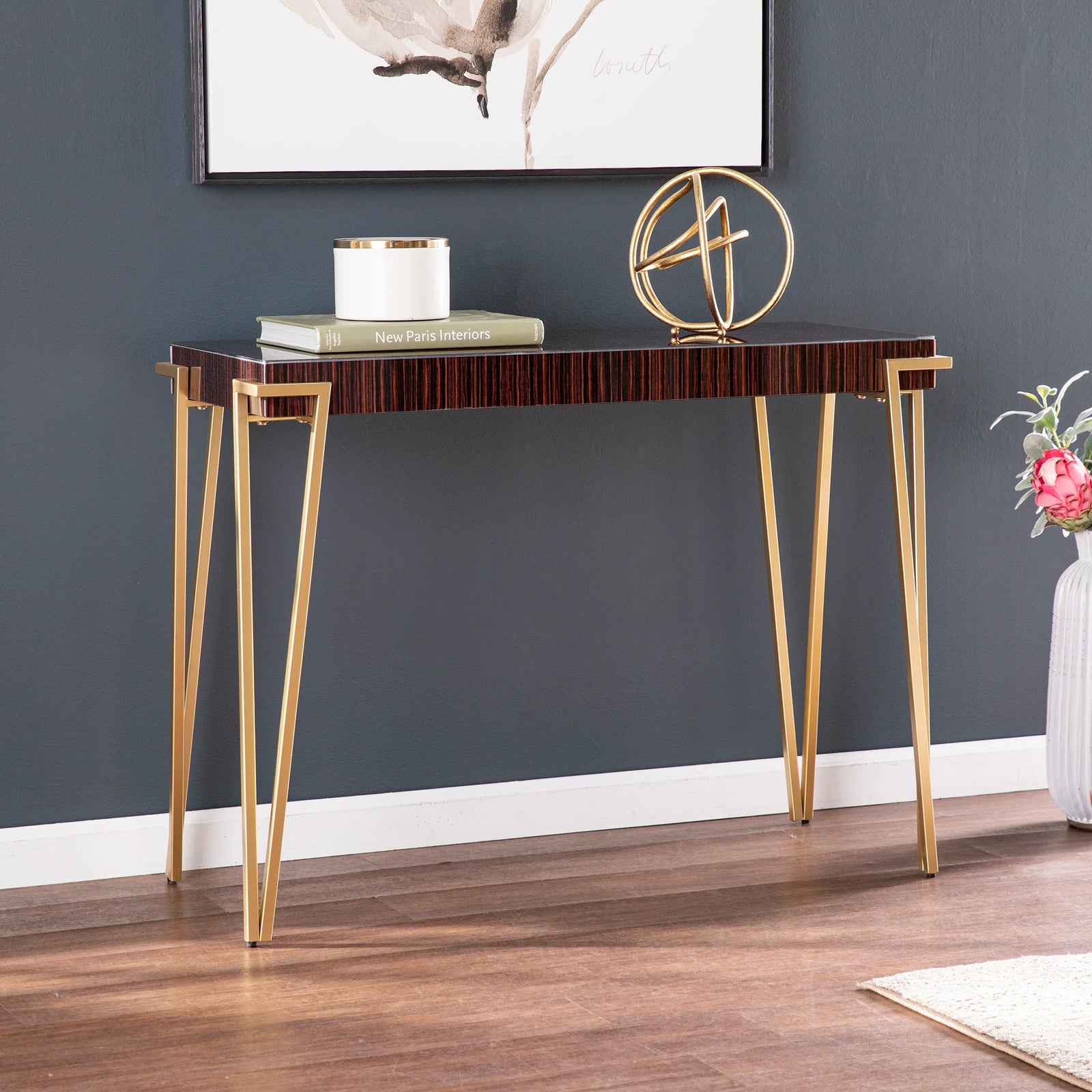 SEI Furniture Brodkirk Console Table CONSOLE TABLES