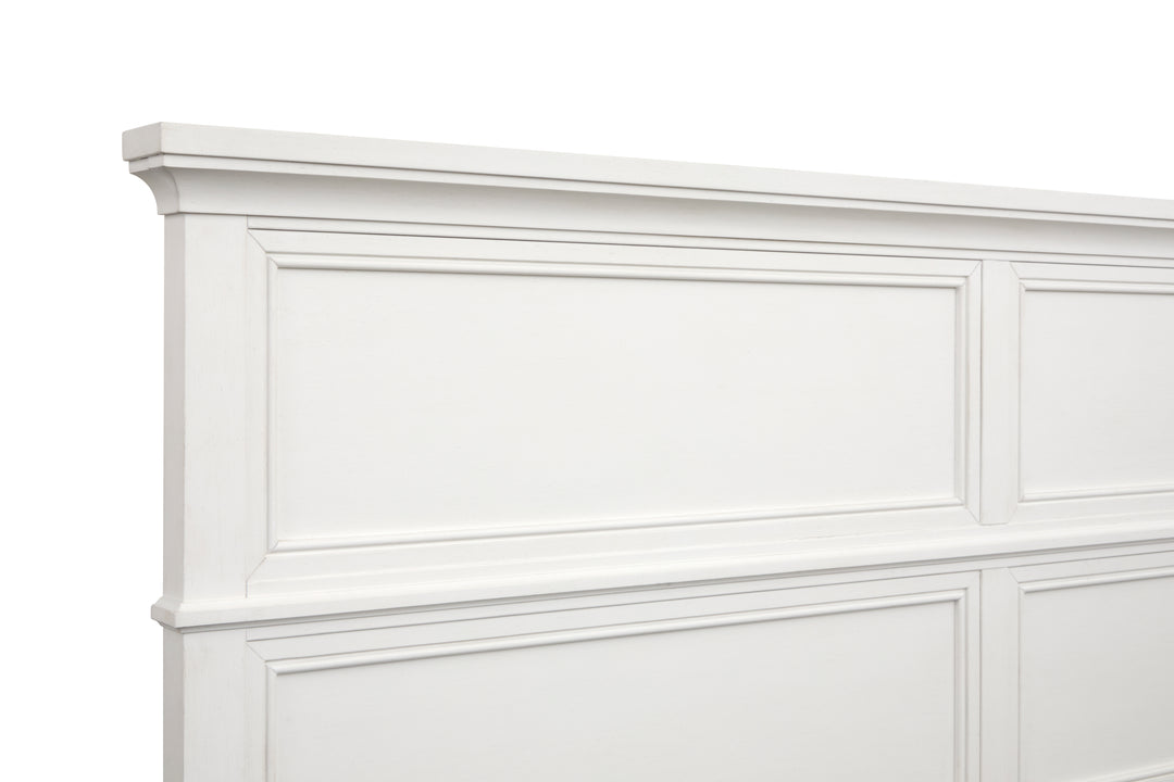 Juniper Hill Whisper White California King Panel Storage Bed - B6478-74A