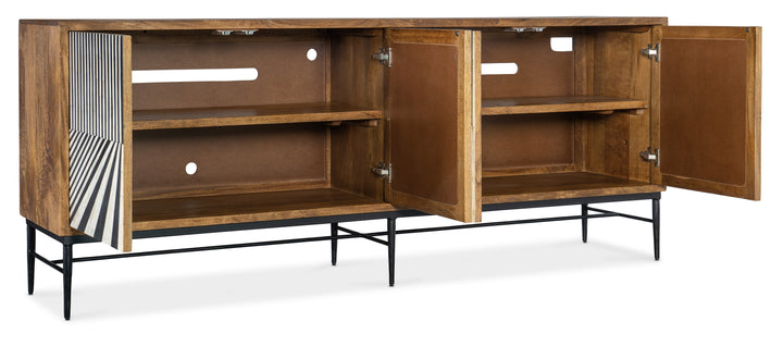 American Home Furniture | Hooker Furniture - Commerce and Market Linear Perspective Credenza