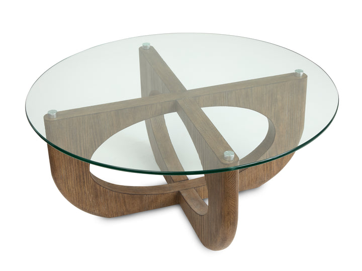 Lainey Almond Round Cocktail Table - T5951-45