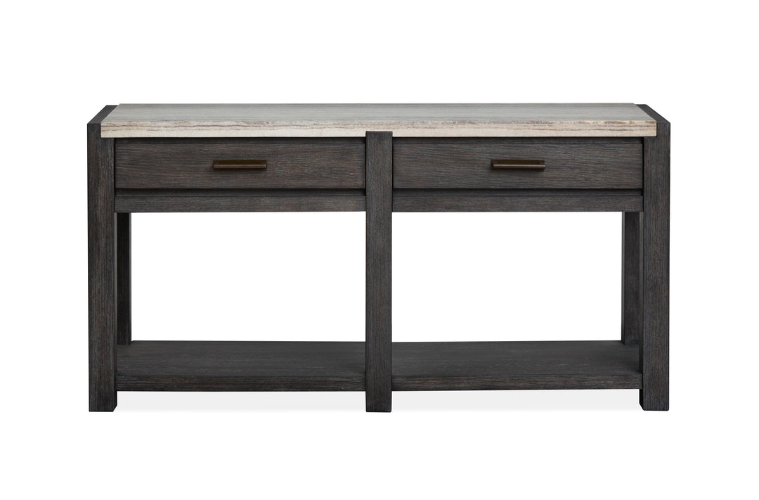 Plum Creek Ravenwood Black Rectangular Sofa Table - T5990-73