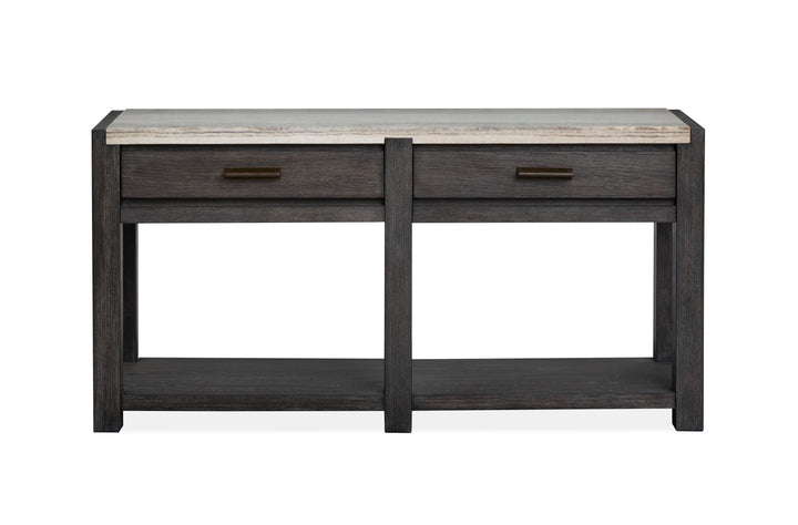 Plum Creek Ravenwood Black Rectangular Sofa Table - T5990-73