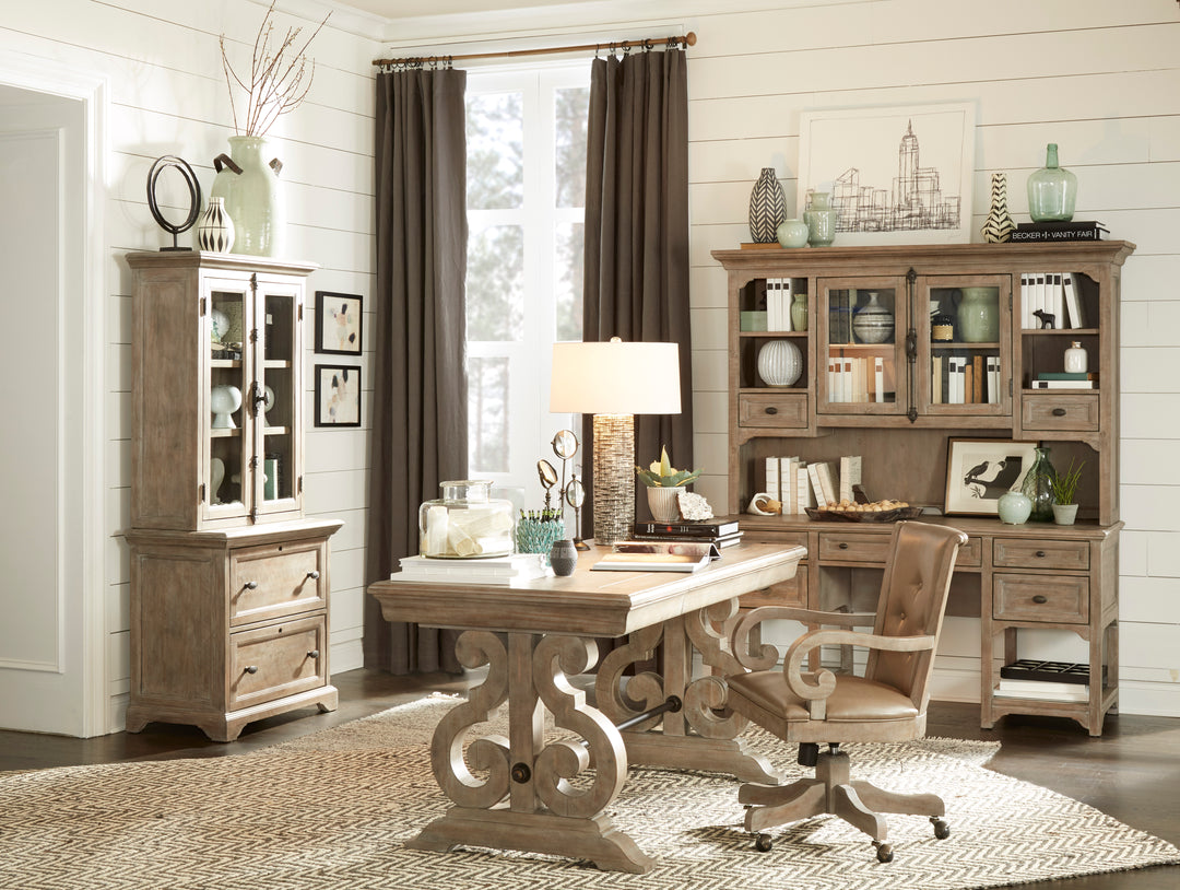 Tinley Park Dove Tail Grey Desk - H4646-05B