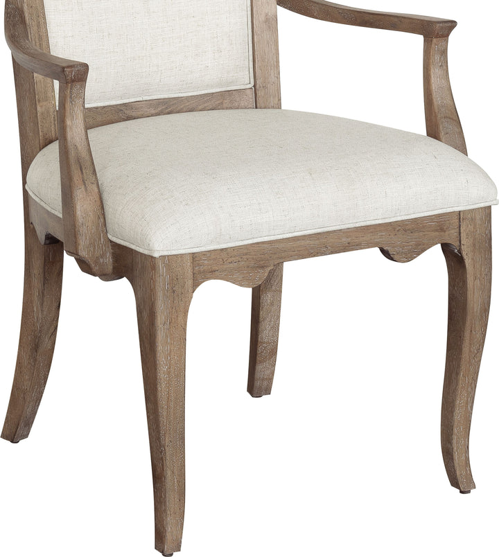 Weston Hills Flax Seed Upholstered Arm Chair - Set of 2 - P293271