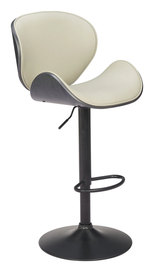 Zuo Meyane Barstool Gray BAR STOOLS + COUNTER STOOLS